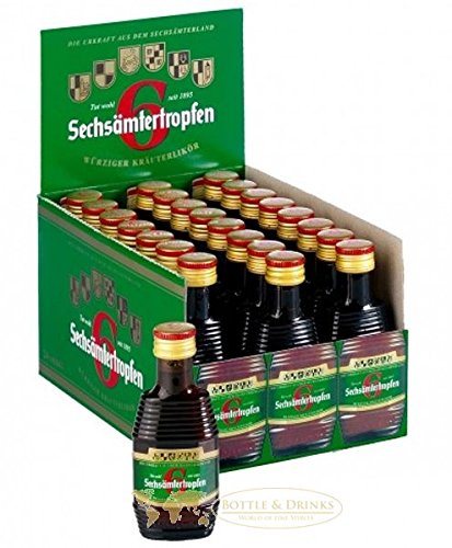 Sechsämtertropfen Kräuterlikör Deutschland 24 x 4 cl