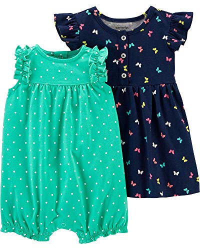 Conjunto-2 peças - Vestido e macacão - Carter's (18M)