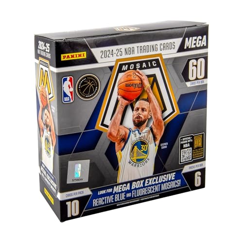 2024–25 Panini Mosaic Basketball Mega Box NBA Trading Cards