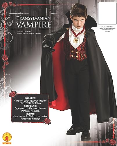 Disfraz Transilvano de Vampiro para Niño Talla M miniatura 3