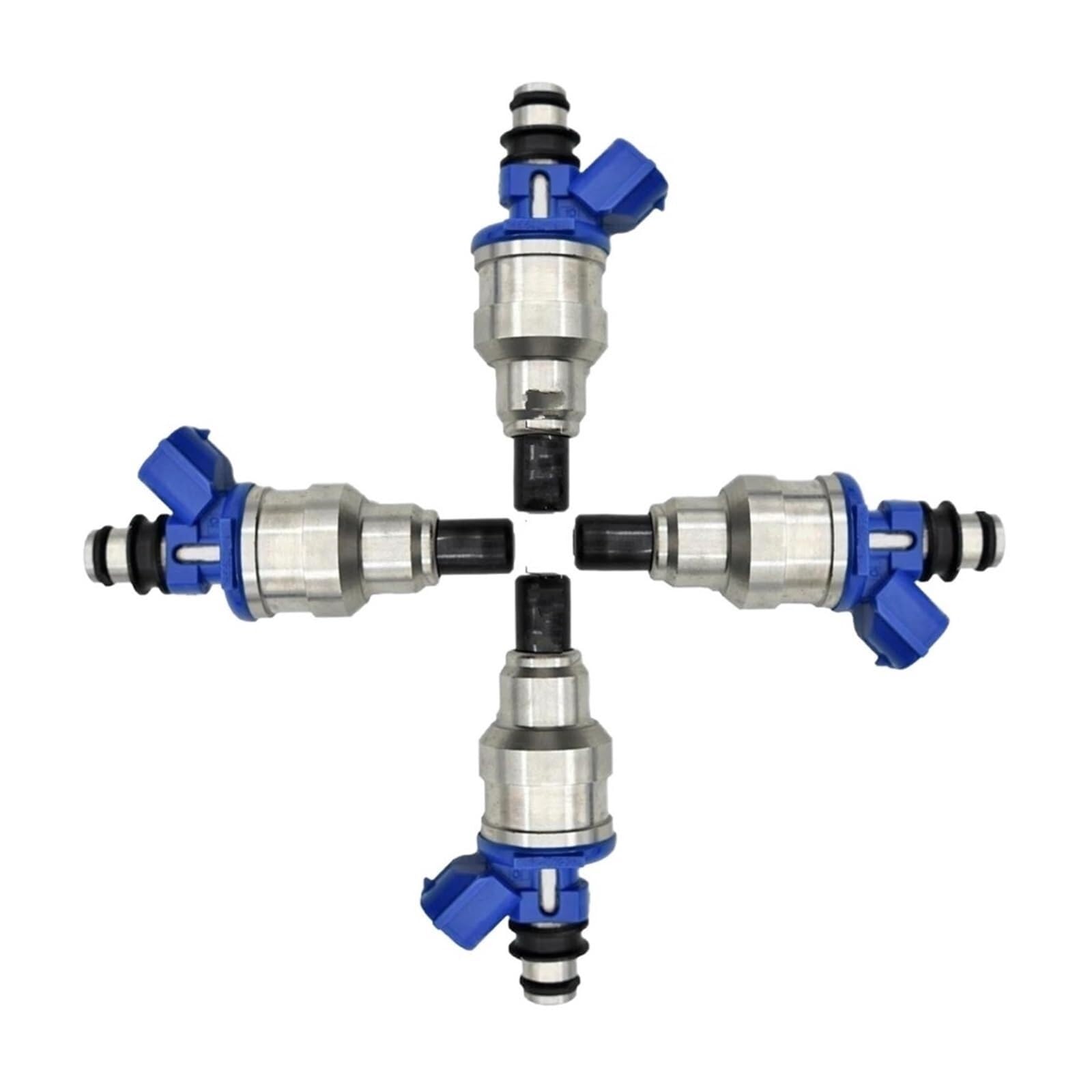 Gtdtkganak One Color Petrol Injector Petrol Fuel Injector Compatible With Mazda Mx3 Mx5 For Miata 626 929 Mx6 1.6L 2.2L 195500-1970 1955001970 Mb6s713250 B6s713250 4Pcs