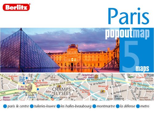 Paris Berlitz PopOut Map