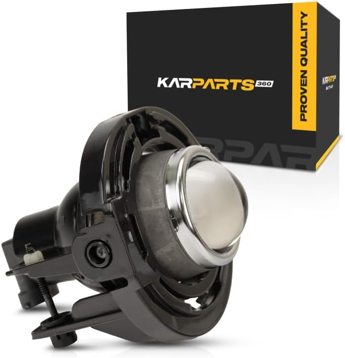 KarParts360 For Dodge Dart Fog Light Assembly 2014 2015 2016 Driver OR Passenger Side | Single Piece | For CH2592148 | 68140324AA