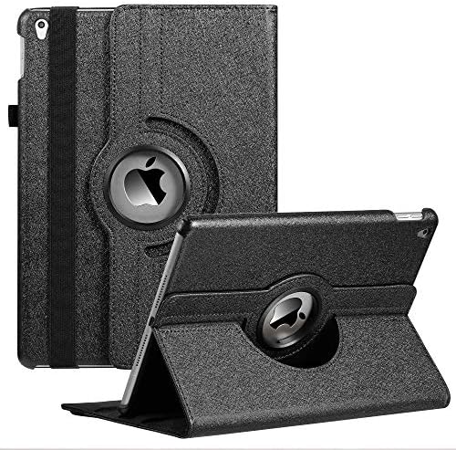 Case for ipad Pro 10.5 inch Cover And ipad Air 3rd Generation Case, Fit iPad Air 3rd Gen 10.5″ 2019 And iPad Pro 10.5″ 2017 Model，ipad 10.5 Case 360 Degree Rotating Cover (Black)