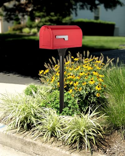 Image of ARCHITECTURAL MAILBOXES 7600R MB1 Mailbox, Medium, Red (Pack of 3)