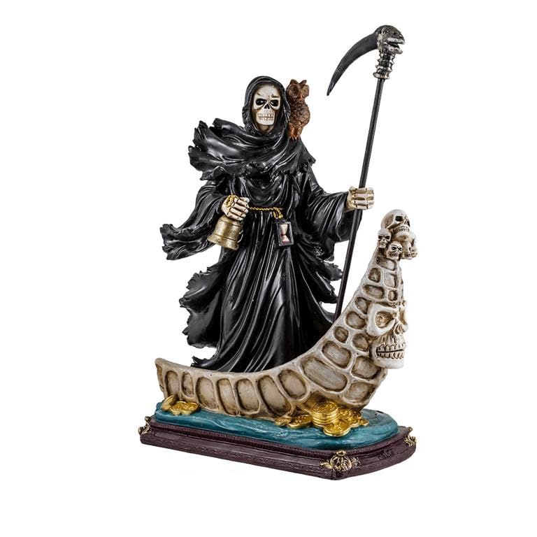 Figurine Sainte Mort Noire en résine DRW statuette décoration 31cm