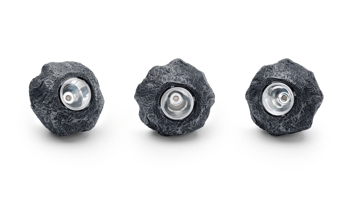 Pontec 87585 PondoStar LED Rocklight zestaw 3, czarny