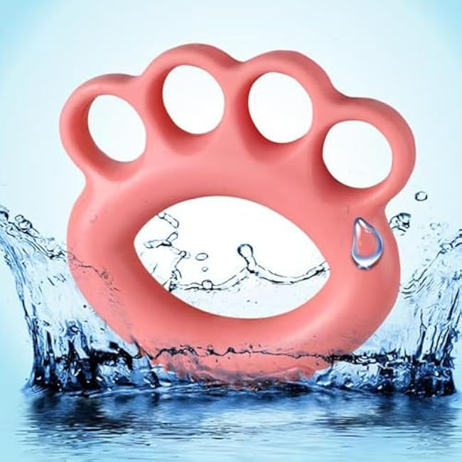 3Pcs Grip Ring Finger Strength Trainer, Hand Exerciser for Rehabilitation, Fitness, Assorted Colors, 10LB-30LB