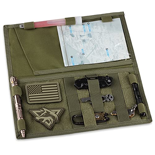 WYNEX Tactical Car Visor Panel, Vehicle Visor Panel Molle Car Sun Visor Organizer for Normal Car SUV MPV Sunshade Storage Pouch