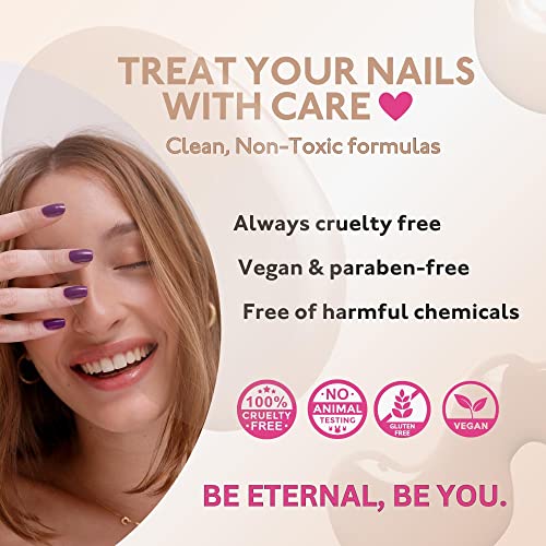 Eternal Green Nail Polish Set For Women (Mindfulness) - Light Blue Nail Polish Set For Girls - Long Lasting & Quick White Nail Polish For Home Diy Manicure & Pedicure - Made In Usa, 13.5Ml (Set Of 4) #TOP6
