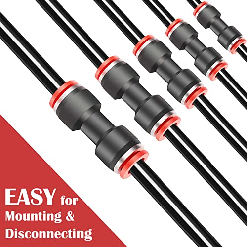 Pronese 70 Pcs Quick Release Plastic Pneumatic Air Line Fittings - Image 4