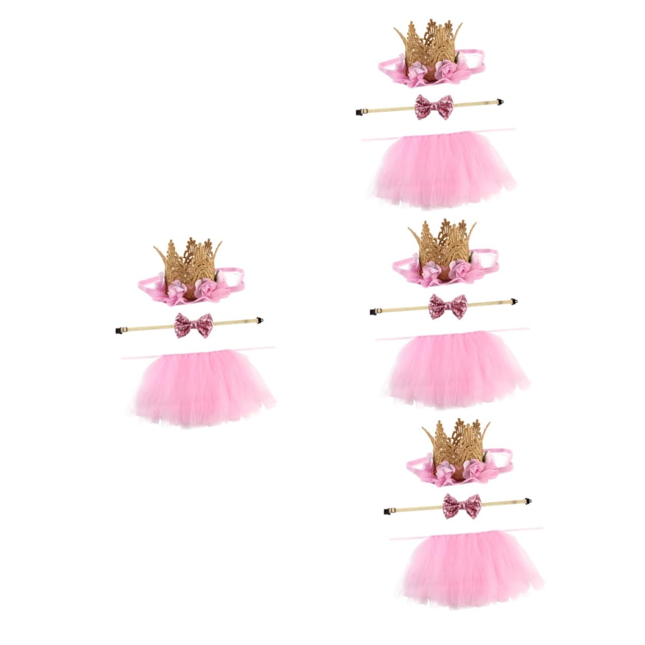 Costume de chien rose pour fête d'anniversaire et cosplay d'animal de compagnie Angoily