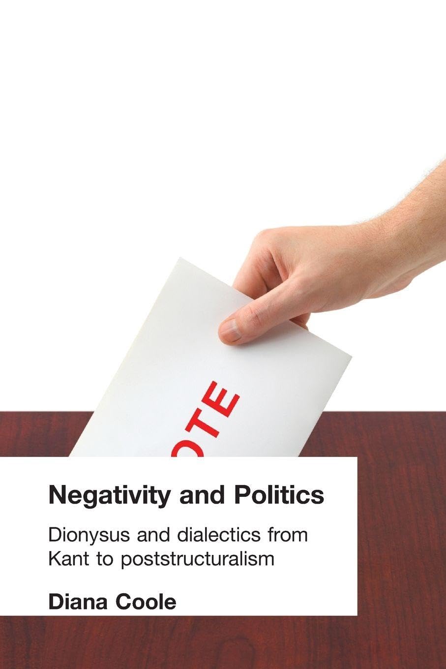 Negativity and Politics: Dionysus and Dialectics from Kant to Poststructuralism