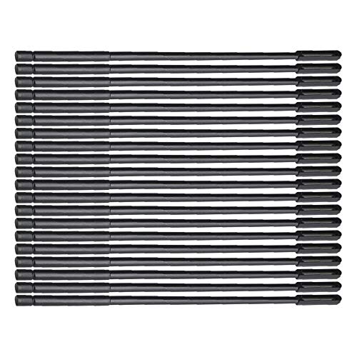 Yibuy 20pcs Plastic Piccolo Rod Piccolo Tool for Musical Parts