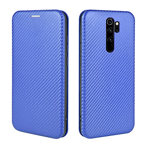 Housse Xiaomi Redmi Note 8 Pro antichoc et anti-rayure avec rabat PU bleu