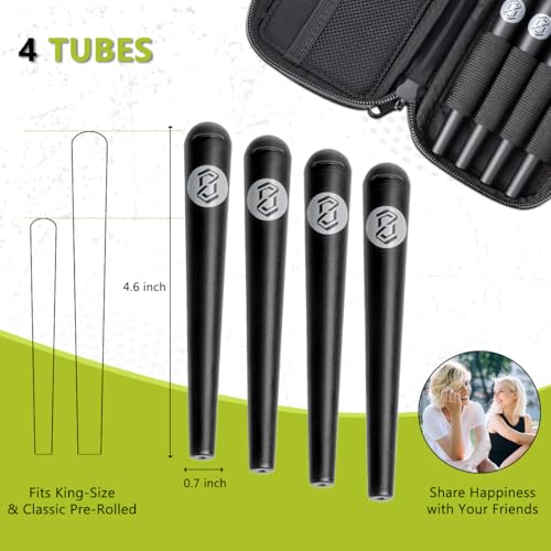 Bolsa de bolsillo antiolor OZCHIN ideal para viajes y actividades al aire libre con tubos 5