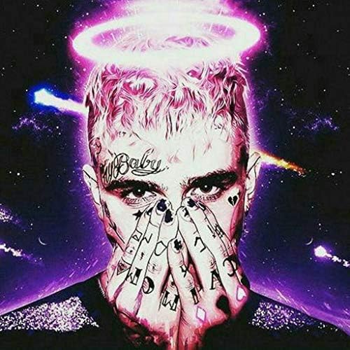 United Mart Poster Lil peep Rapper, Singer Album Cover Poster Size 12 x 18 Inch Rolled Poster