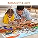 Skillmatics Floor Puzzle & Game - Piece & Play Construction Site, Jigsaw & Toddler Puzzles, Educational Toy, Gifts for Boys & Girls Ages 3, 4, 5, 6, 7 (48 Pieces, 2 x 3 feet)