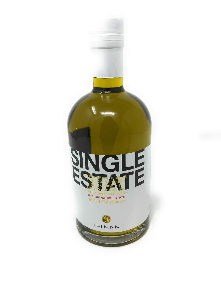 ILIADA Single Estate Extra Virgin Olive Oil, 25.4 FZ