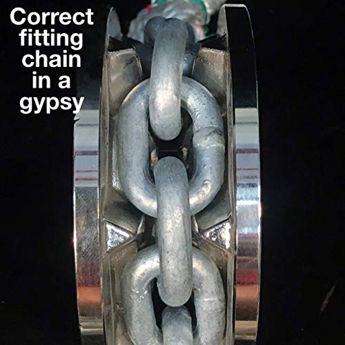 image for Dark Horse Marine Extended Chain Lead Windlass Anchor RODE- 1/2