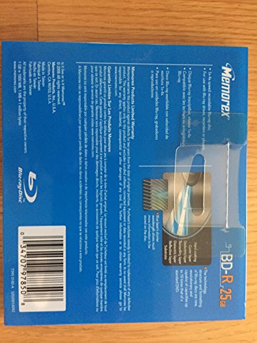 Memorex Bd-r 4X, Single Jewel Case
