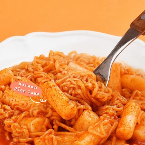 Rapokki Spicy Original Flavor Koreanfood Tteokbokki Ricecake Ramen Noodle 3Pack #TOP1