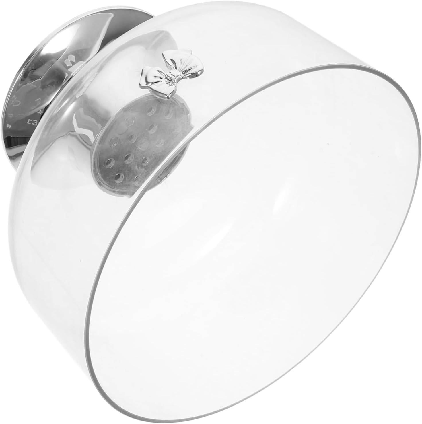 Footed Dessert Bowl Acrylic Fruit Bowl Tall for Kitchen Decor and Party Use