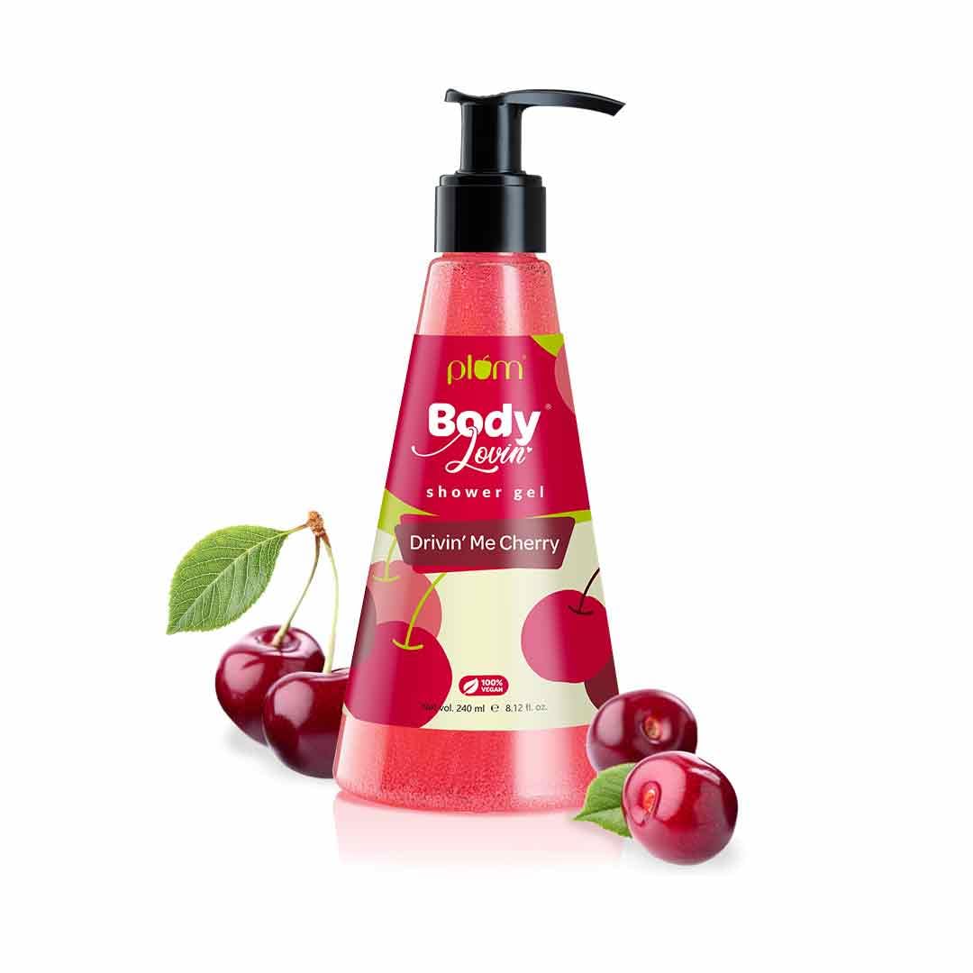 Plum BodyLovin’ Drivin’ Me Cherry Shower Gel | SLS-Free Body Wash For Women | Long Lasting Sweet Cherry Fragrance | Aloe-Infused Nourishing Body…