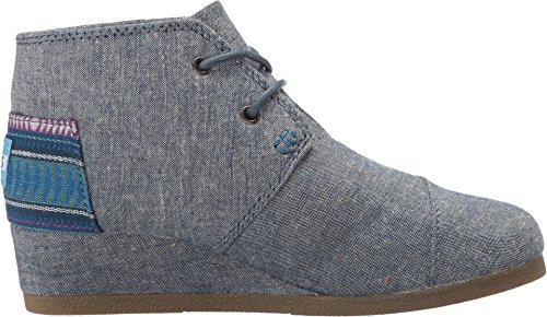 TOMS Kids Girls Desert Casual Boots - Blue - Size 6 M3