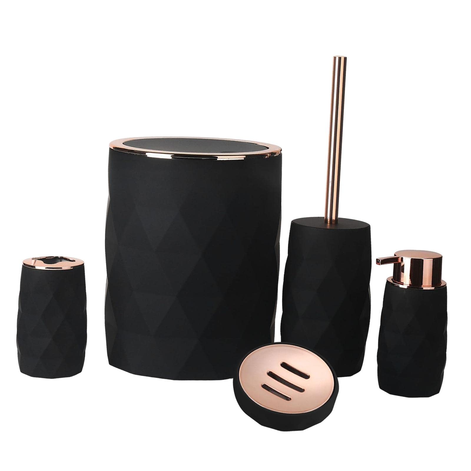 Accesorios de baño, soporte para cepillo de dientes, organizador de tocador, multifuncional, diseño elegante, adecuado para baños modernos