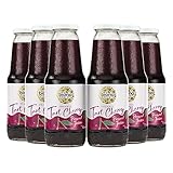 Biona Organic Tart Cherry Juice Multipack 6x1L - Not from Concentrate - Pressed Fruit Juice - Freshly Harvested by Organic Farmers - Source of Vitamins and Antioxidants