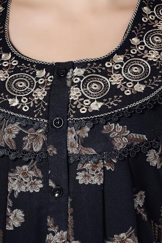 Image of Soulemo Women's Printed Nighty (Alpine) 1629