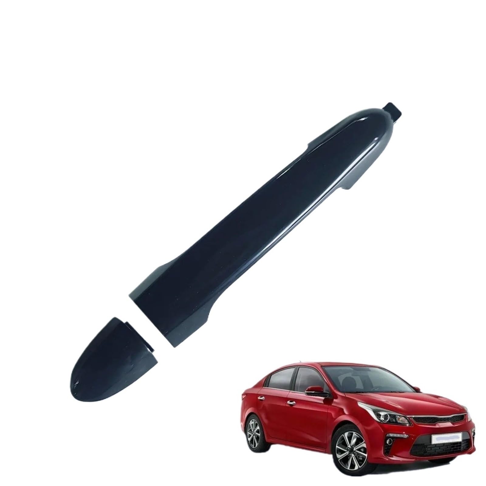 Hillar Right Door Outer Handle For Kia For Rio 2012-2017 Front Rear Left Exterior Door Handle 82652-1W030 82652-1W010 82651-1W010 Car Accessory(Right)