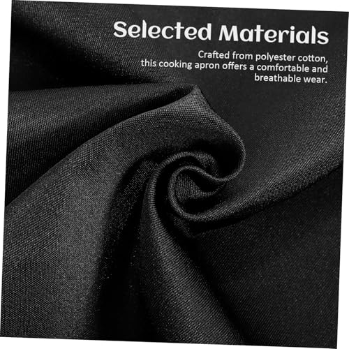 Delantales de cocina para chefs resistentes al agua ajustables unisex pack de 2 3