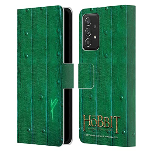 Étui portefeuille Galaxy A53 5G The Hobbit en cuir Head Case Designs