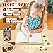 CY2SIDE 6PCS Bago Dog Diary with Lock and Keys for Girls Bago Dog Plush Secret Journal Diary Journaling Set for Writing Make Your Own Scrapbook with Crafts Idea Birthday Gifts for Teen Girls DIY Gifts