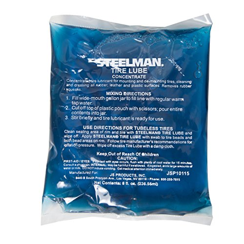 Image of Steelman 80-Ounce Tire Lube Concentrate, Marked for Mixing, Makes 10 Gallons, Includes Thickeners for Less Dripping