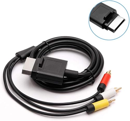 Miniatura 2 de CHILDMORY 1.8M Audio Video AV RCA Video Composite Cable Cable Cable para Xbox 360 Slim