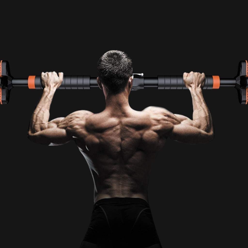 Pull Up Bar For Doorway Chin-Up Bar with Extended Hand Grips Simple Bar