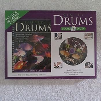 Paperback Simply Drums (book and DVD) Book