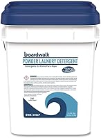 Boardwalk 340LP Summer Breeze Laundry Detergent Powder, 18 lb Bucket - Stain-Fighting, Whitening, Deodorizing Power for Pros