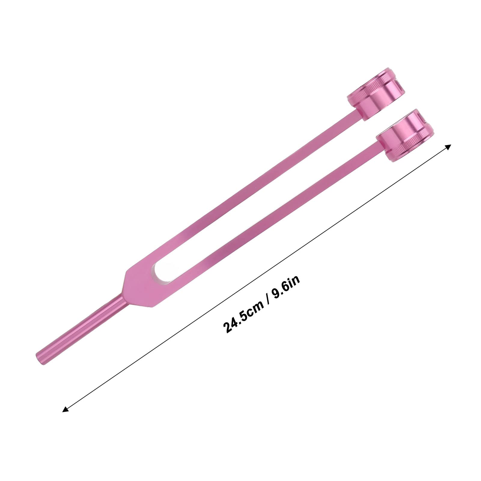 Diapasones Sanadores 128Hz, Juego de diapasones de aluminio con llave Allen, martillo pequeño, Accesorios de Yoga y Meditación, Set de Diapasones con Frecuencias Sanadoras