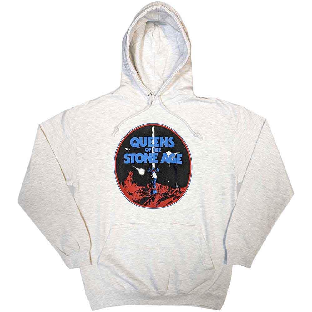 ROCK OFFQueens Of The Stone Age Branca Sword Pullover Hoodie