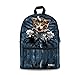 FOR U DESIGNS Cute Happy Cat Lightweight Book Bag School Backpack for Young Teens