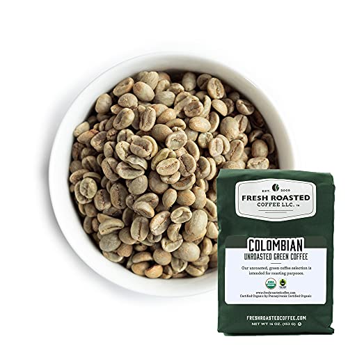 Fresh Roasted Coffee, Unroasted Organic Explorer Home Roasting Starter Kit, Kosher #TOP4