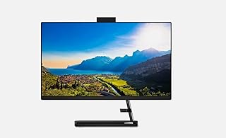 كمبيوتر محمول لينوفو إيديا سنتر AIO 3 24IAP7 انتل كور™ i3-1215U ذاكرة رام 4 جيجابايت، SSD 256 جيجابايت، مقاس 23.8 بوصة FHD مضاد للتوهج، أسود