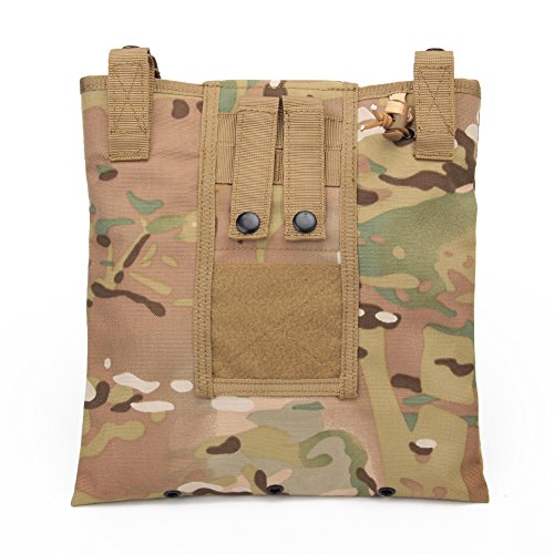 Worldshopping4U Tactical Recycle Bag para la Caza Wargame Airsoft Molle Magazine Pouch MC