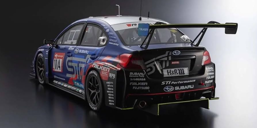 京商 1/18 スバル WRX STI NBR CHALLENGE 2022年 Amazon.co.jp: 京商 サムライ 1/18 スバル WRX STI NBR CHALLENGE 2022