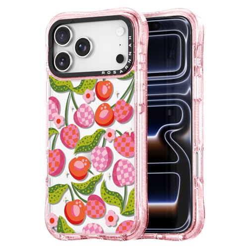 Coque iPhone Pro Max Rosarnnah 17GPR protection antichoc rose