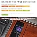 MUQIDA Car LED Cigarette Lighter Voltmeter, DC 12V-24V Vehicle Cigarette Lighter Digital Voltage Meter, Digital Display Automotive Battery Gauge Monitor for Car SUV Truck Motorcycle